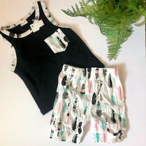 Brand new with tags. Boutique baby outfit.